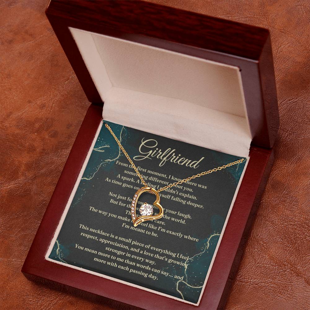 Forever Love Necklace – Romantic Gift for Girlfriend, Anniversary & Birthday Jewelry
