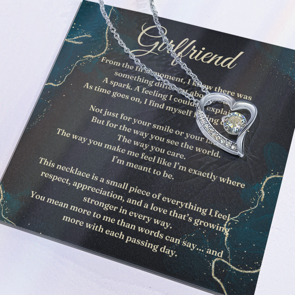 Forever Love Necklace – Romantic Gift for Girlfriend, Anniversary & Birthday Jewelry