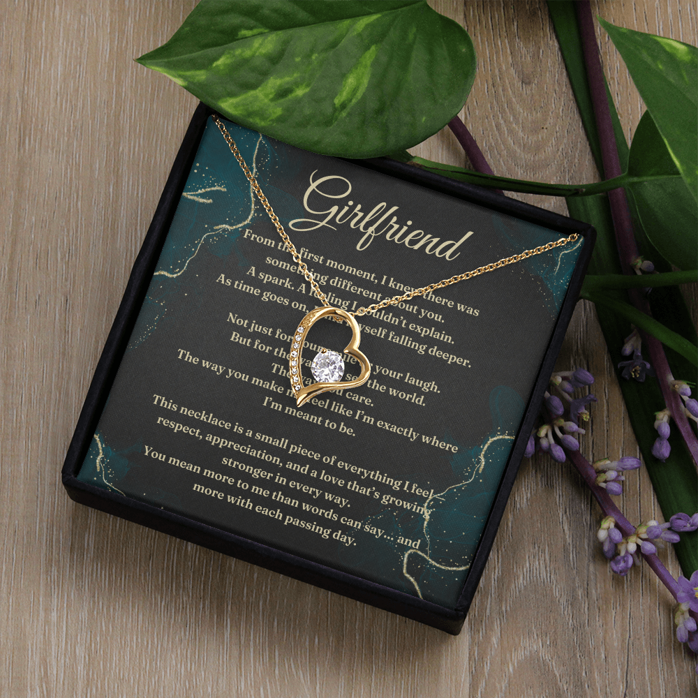 Forever Love Necklace – Romantic Gift for Girlfriend, Anniversary & Birthday Jewelry